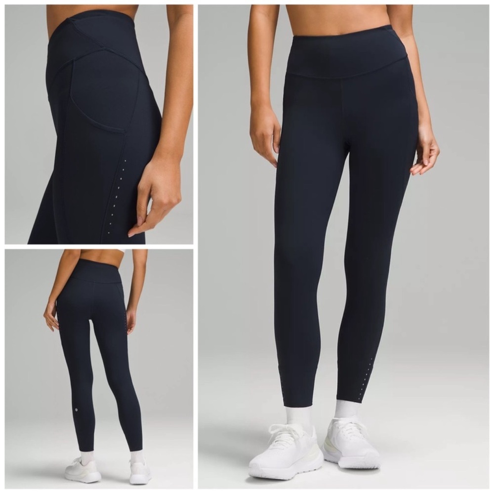 Lululemon Fast and Free 25” *Pockets Size: 8 in True Navy